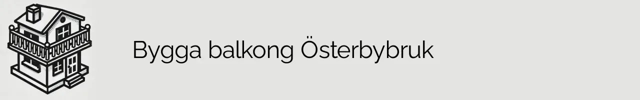 Bygga balkong Österbybruk